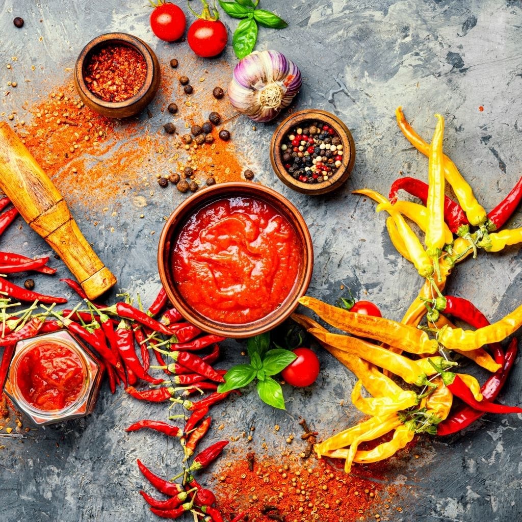 condiments and sauces