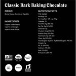 71% Classic Dark Baking Chocolate - Baking Chocolate