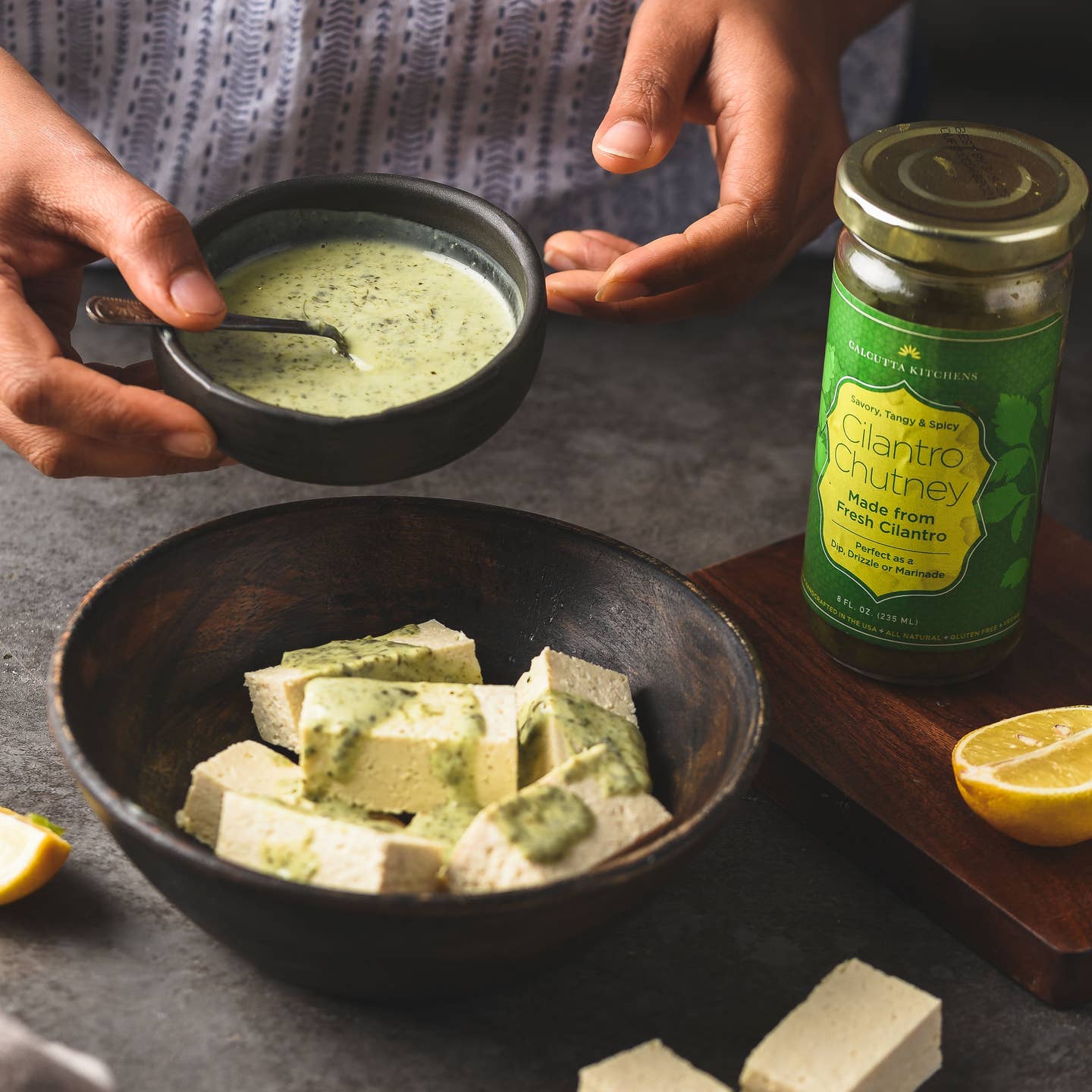 Cilantro Chutney-Sarakku