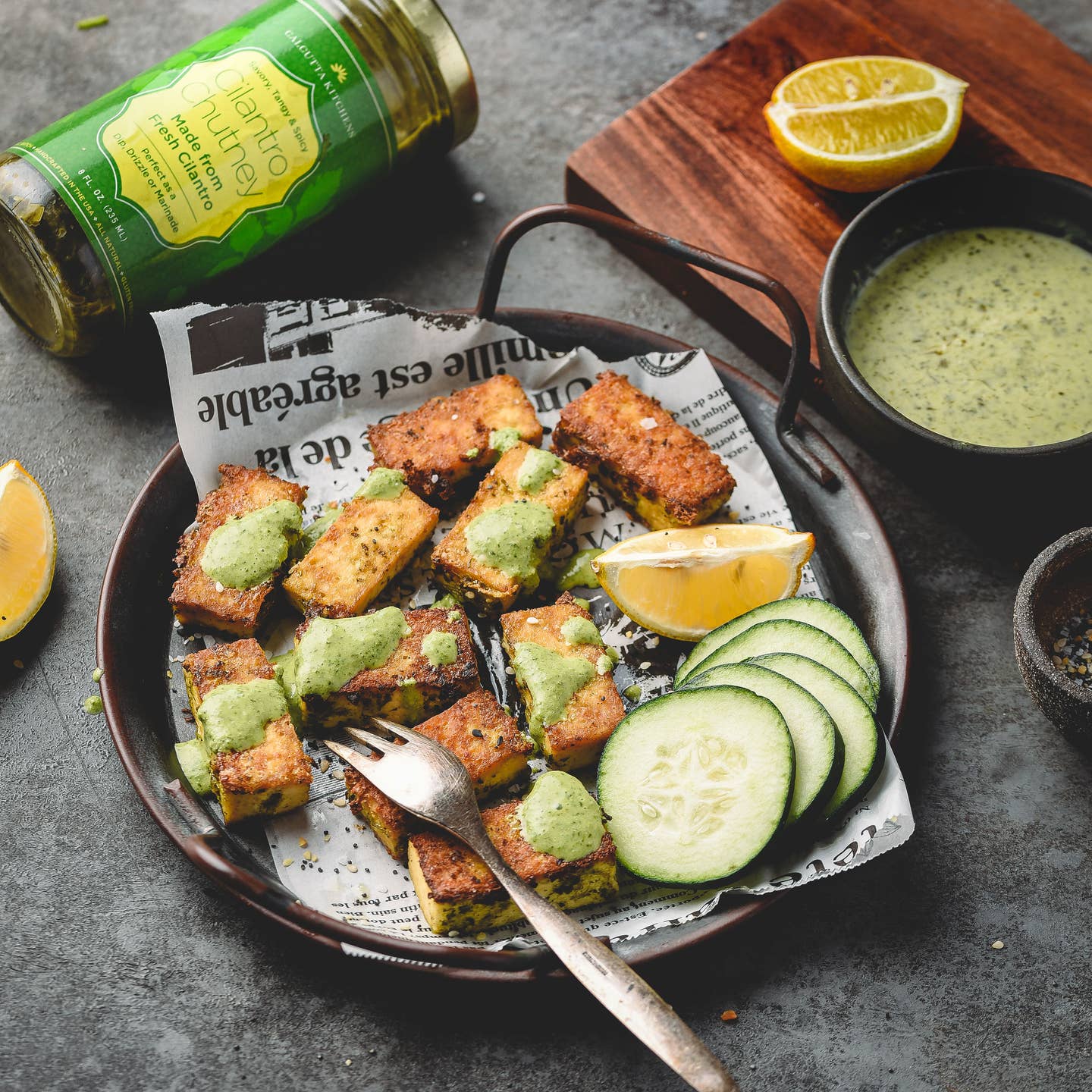 Cilantro Chutney-Sarakku