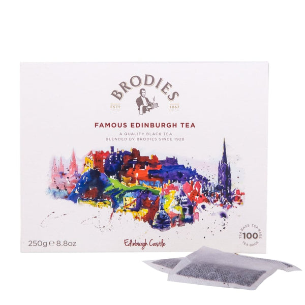 Famous Edinburgh Scottish Tea Blend - 100 Tea Bags - Tea & 