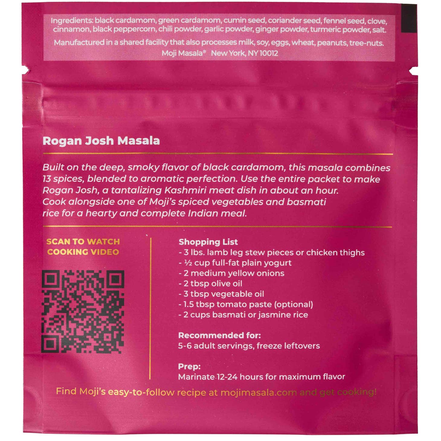 Rogan Josh Masala Indian Spice Mix-Sarakku