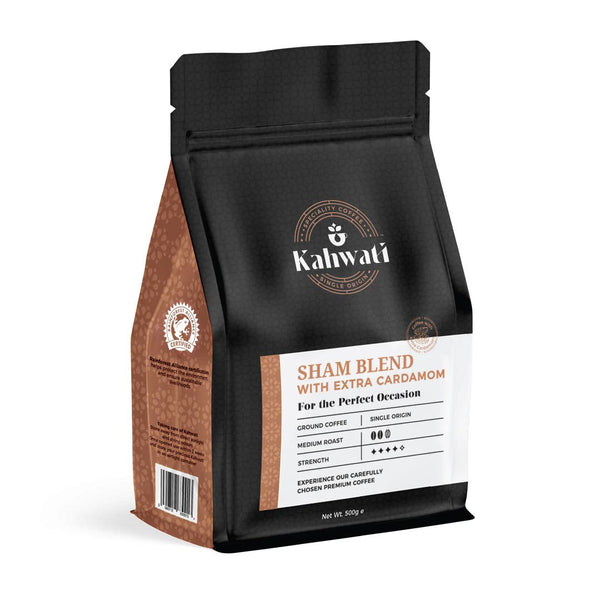Sham Blend - Turkish Ground Coffee With Extra Cardamom