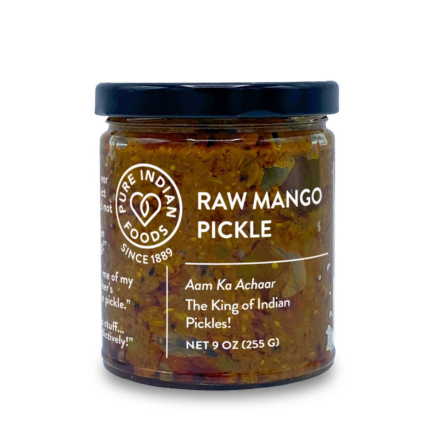 Indian Raw Mango Pickle - Limited Edition, Seasonal - 9 oz