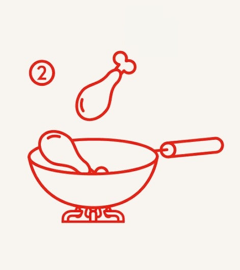 Add protein or vegetable